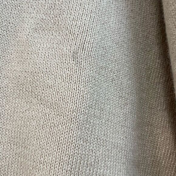 T. Harris London men’s size XXL 100% cotton beige color sweater - Picture 9 of 9